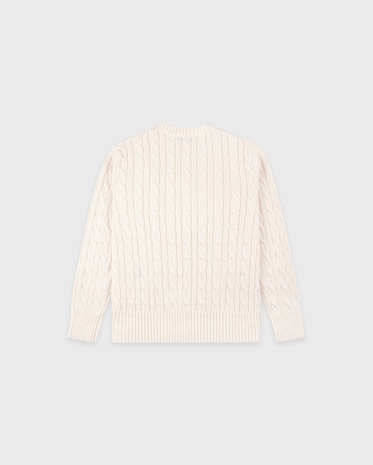 SRC Kids Cableknit Sweater - Ecru