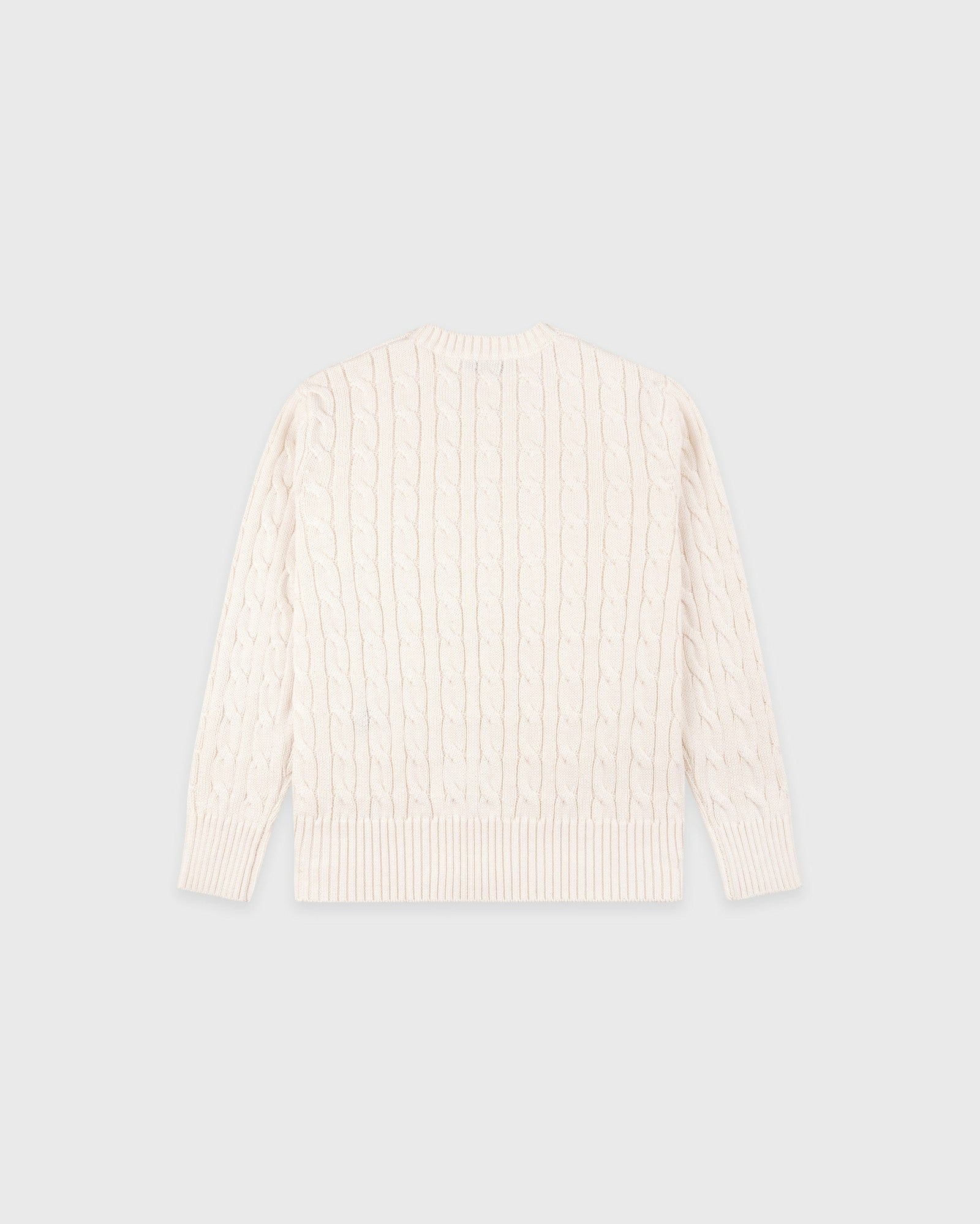 SRC Kids Cableknit Sweater - Ecru