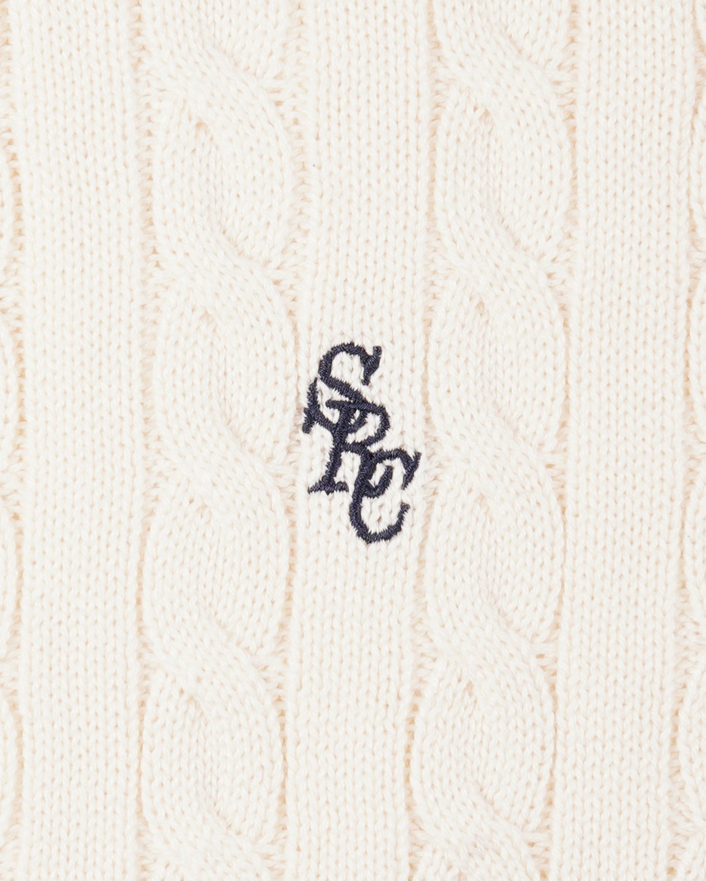 SRC Kids Cableknit Sweater - Ecru