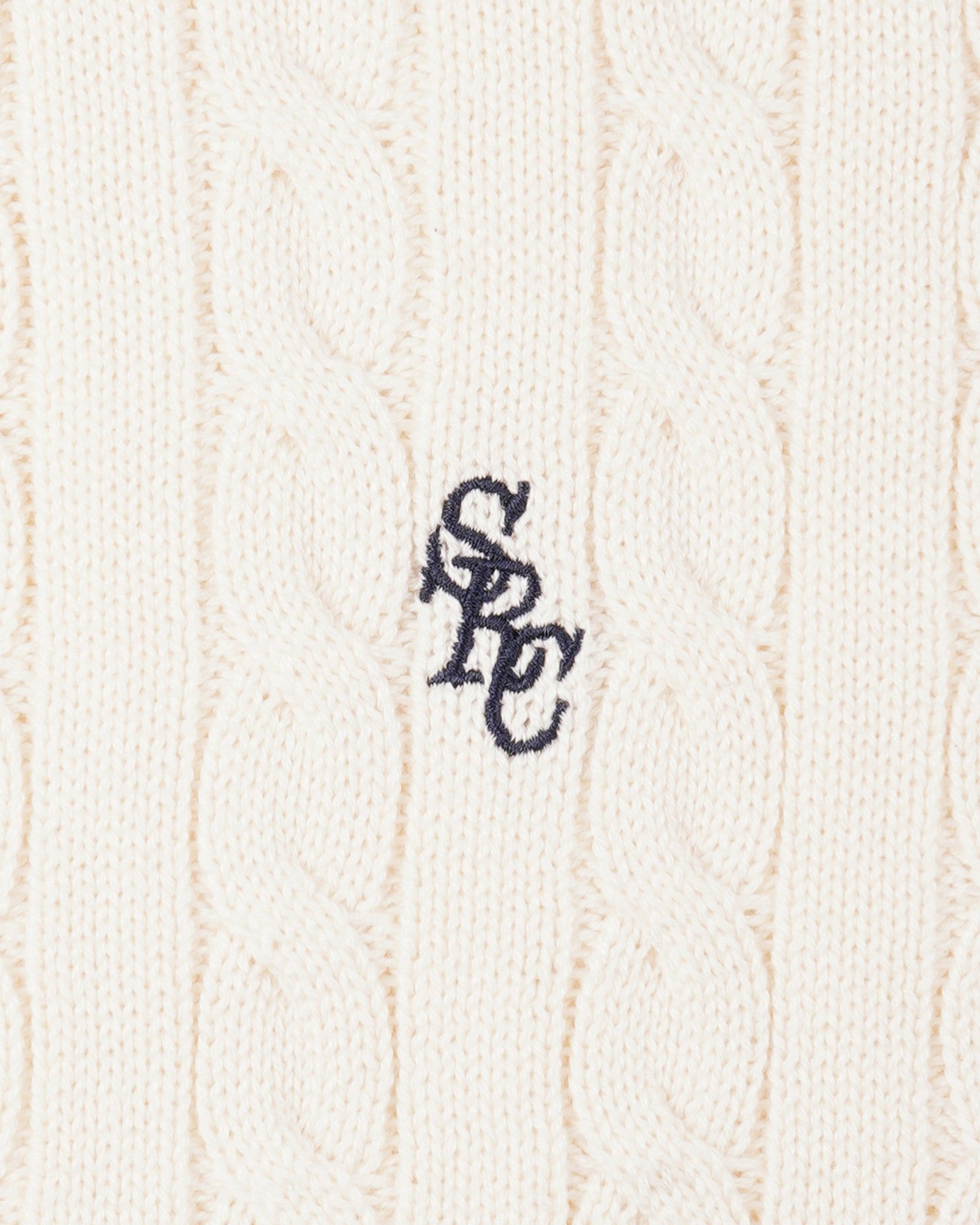 SRC Kids Cableknit Sweater - Ecru