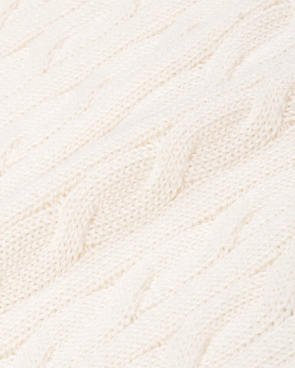 SRC Kids Cableknit Sweater - Ecru