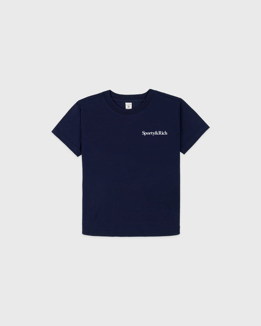 Play Tennis Kids T-Shirt - Dark Navy