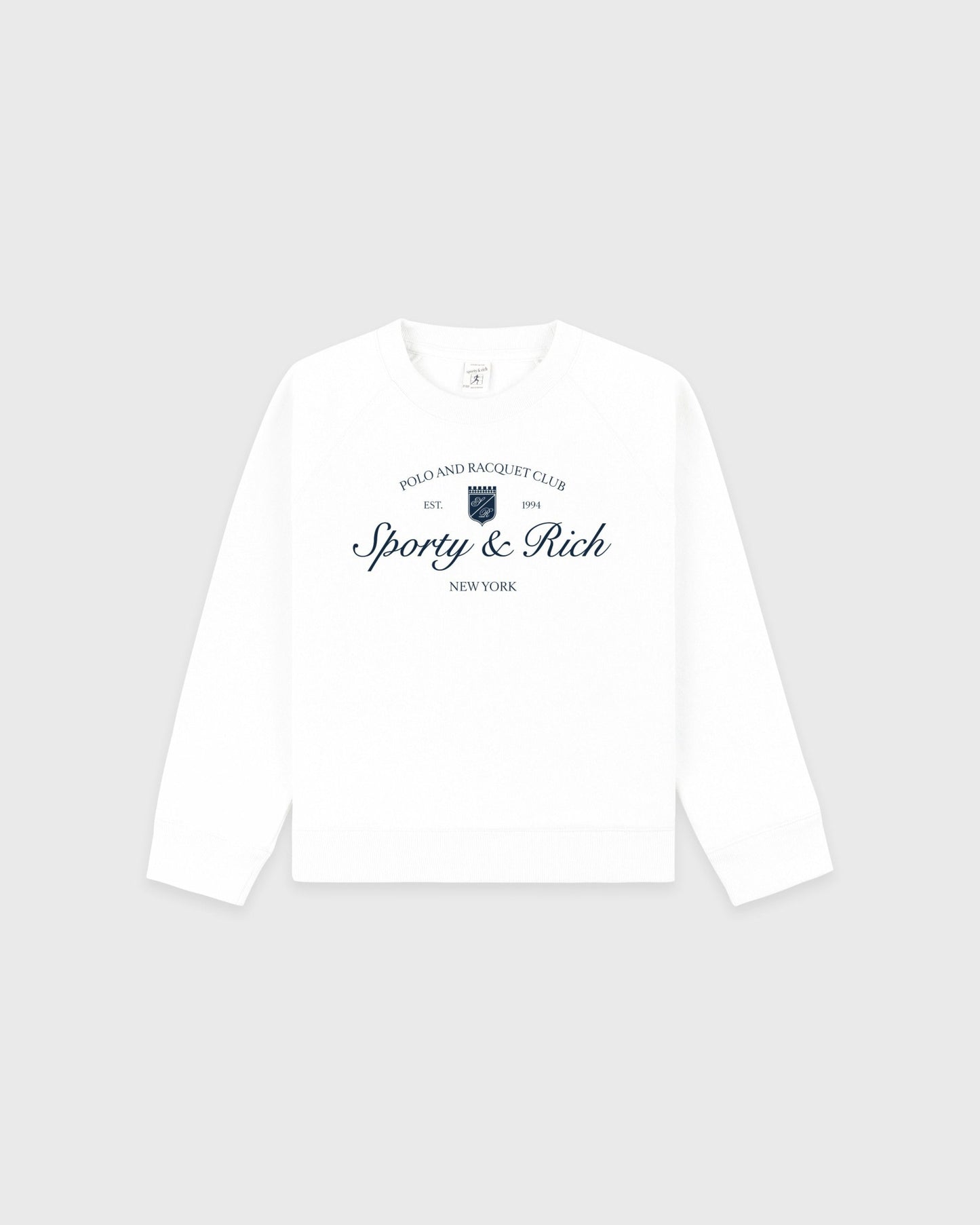 Syracuse Kids Crewneck - White