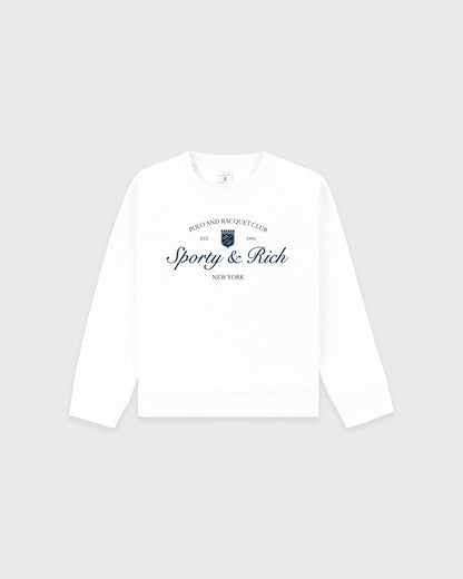 Syracuse Kids Crewneck - White