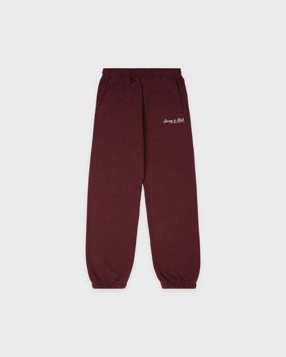 Syracuse Kids Sweatpant - Bordeaux