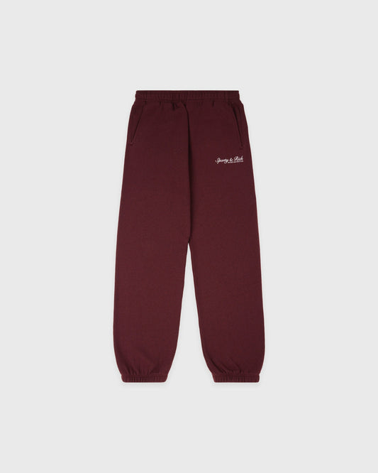 Syracuse Kids Sweatpant - Bordeaux