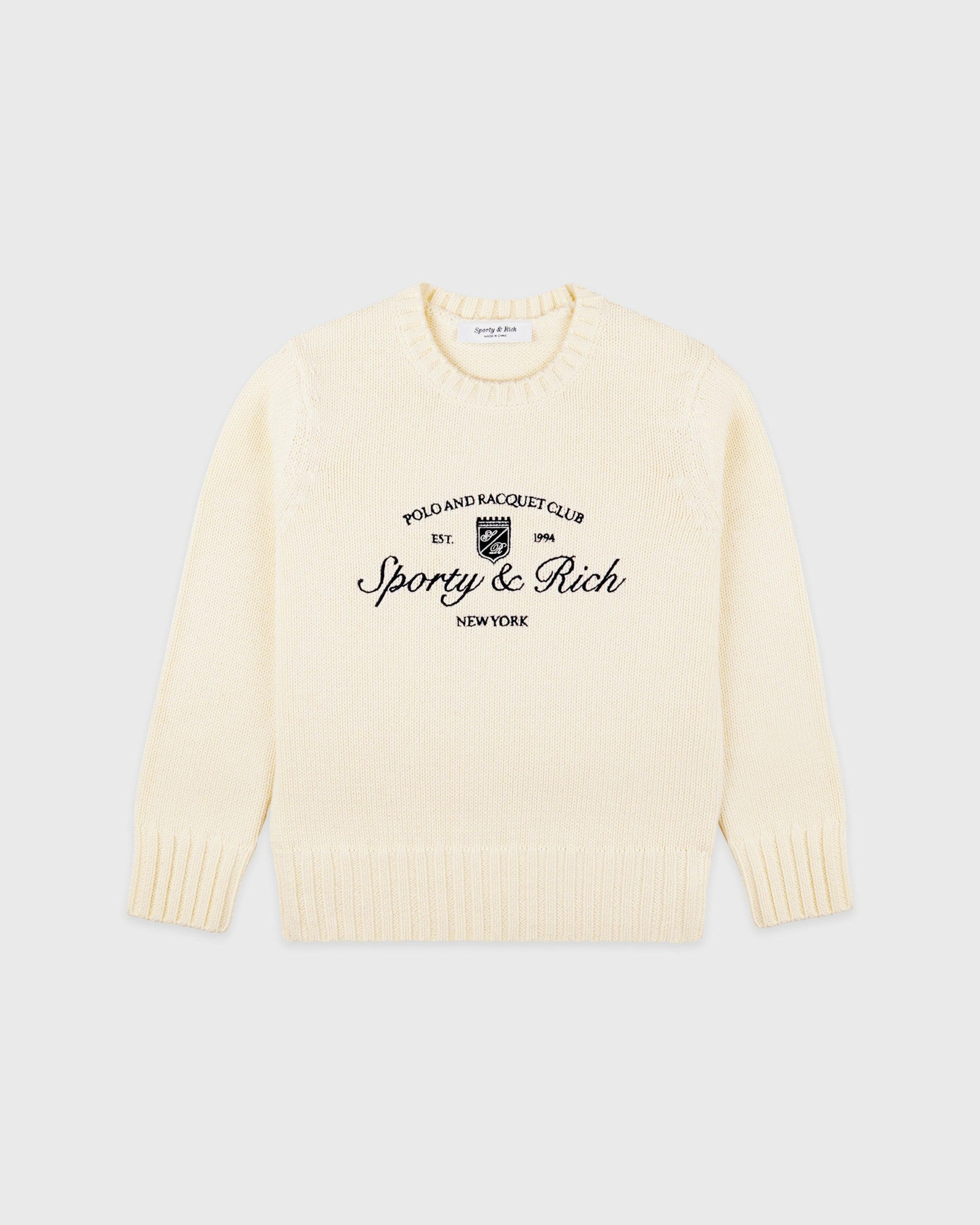 Syracuse Kids Knitted Sweater - Ecru