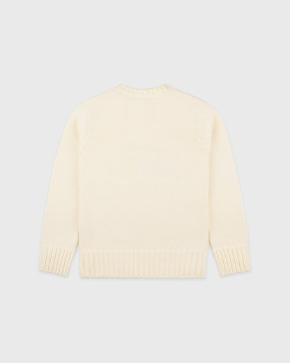 Syracuse Kids Knitted Sweater - Ecru