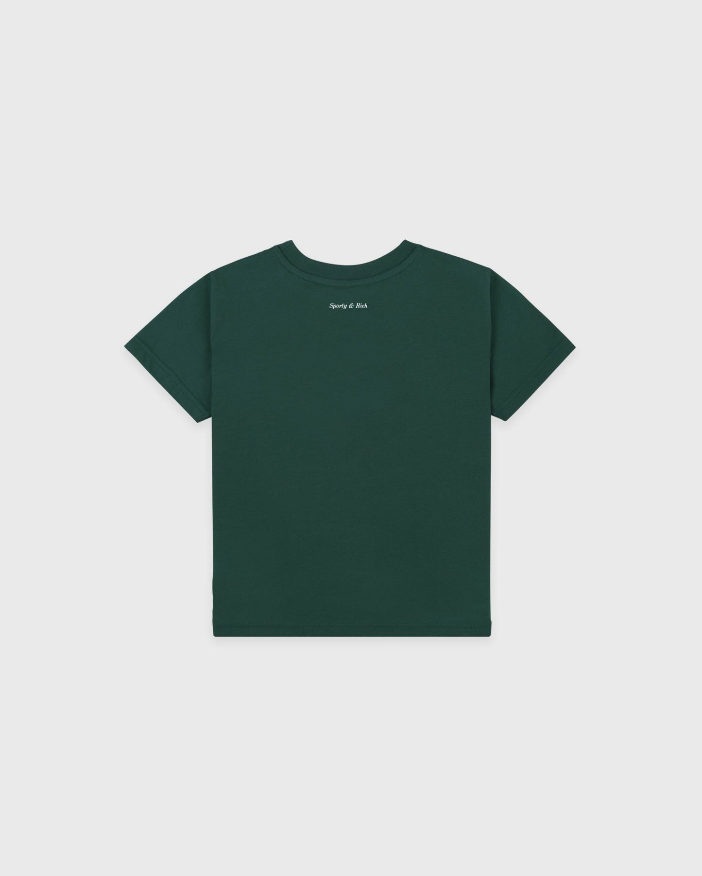 Be Nice Kids T-Shirt - Forest/White