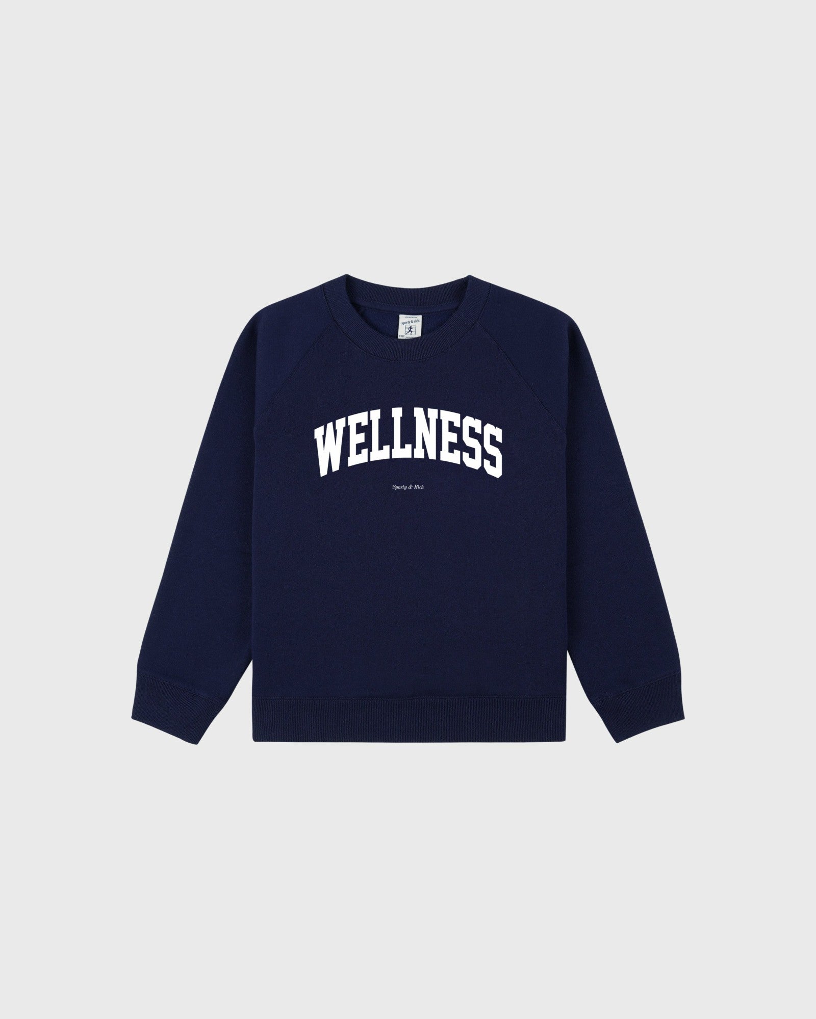 Wellness Ivy Kids Crewneck - Navy/White
