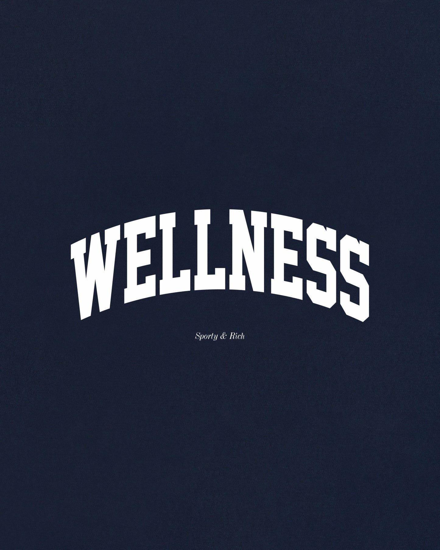 Wellness Ivy Kids Crewneck - Navy/White