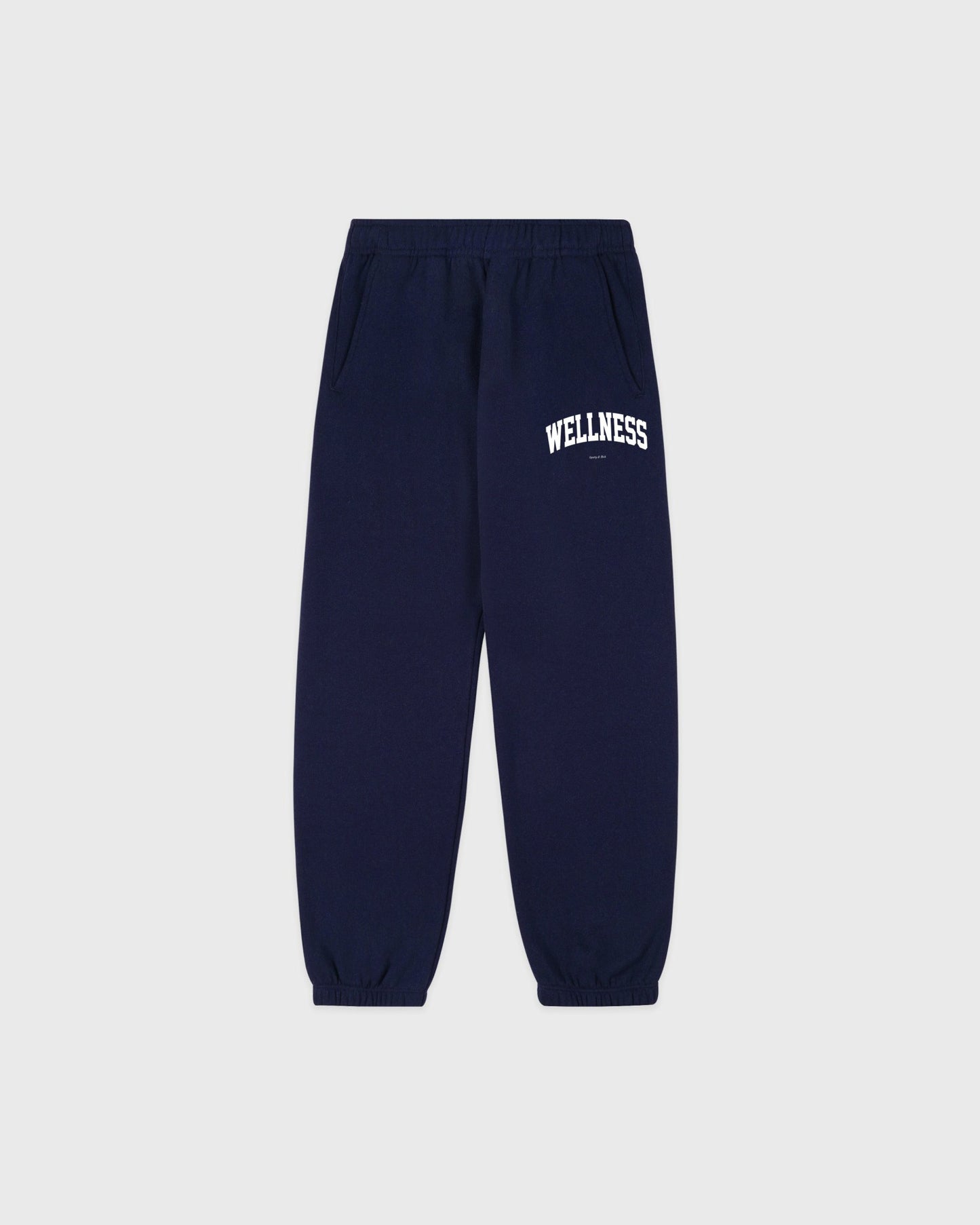 Wellness Ivy Kids Sweatpant - Navy/White