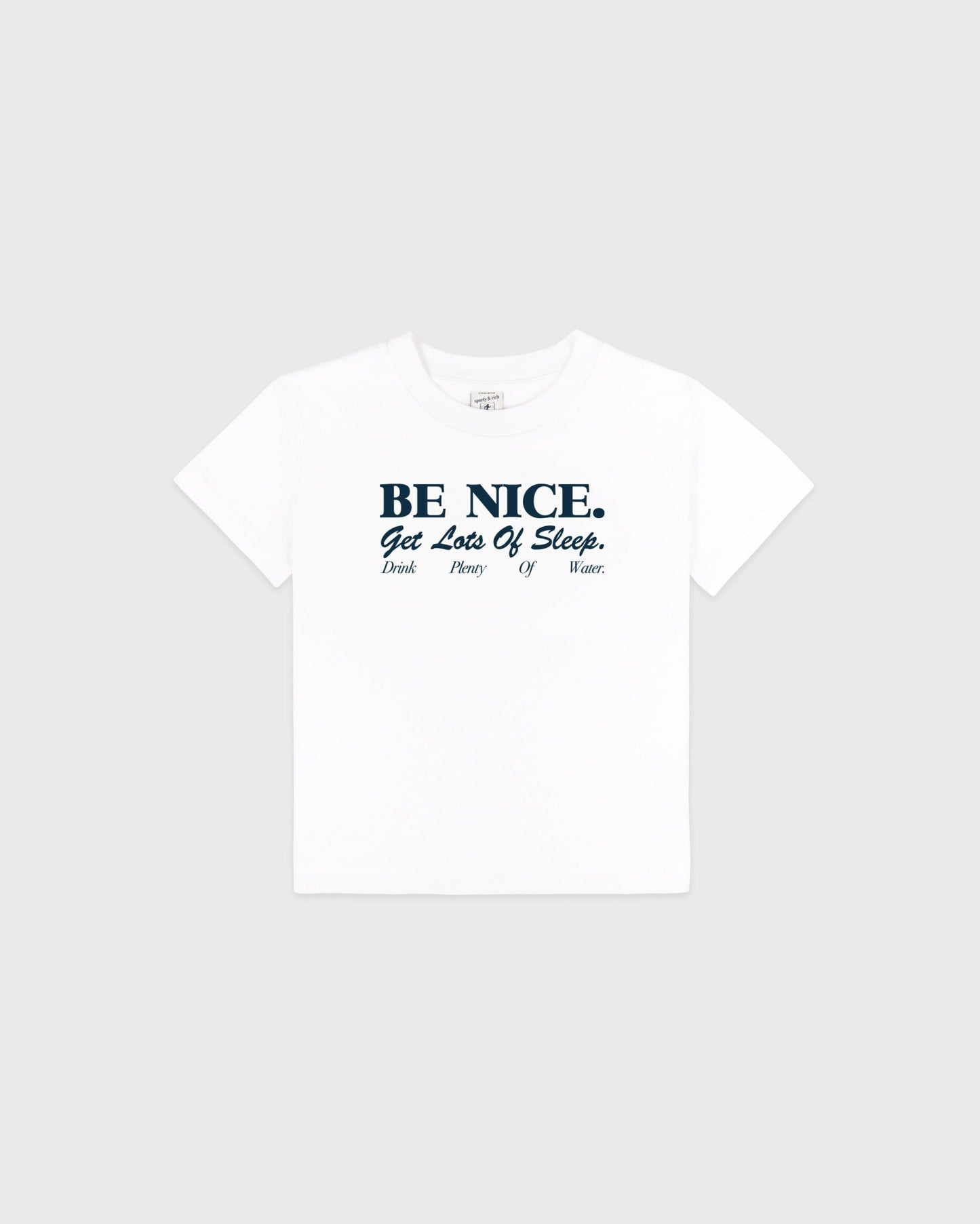 Be Nice Kids T-Shirt - White