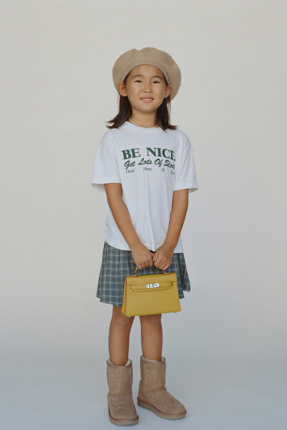 Be Nice Kids T-Shirt - White