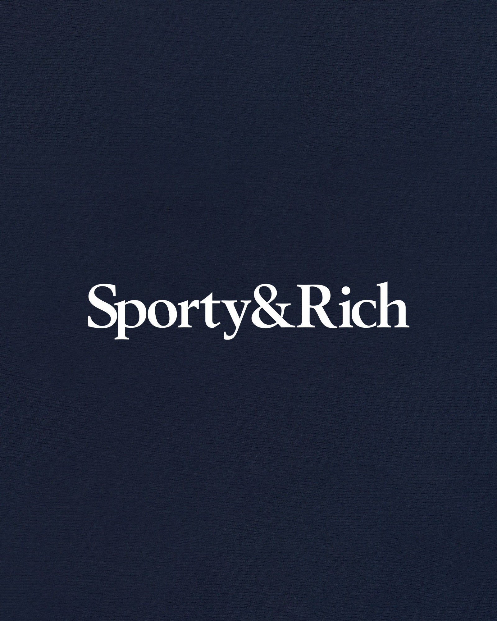 Serif Logo Kids Sweatpant - Dark Navy/White