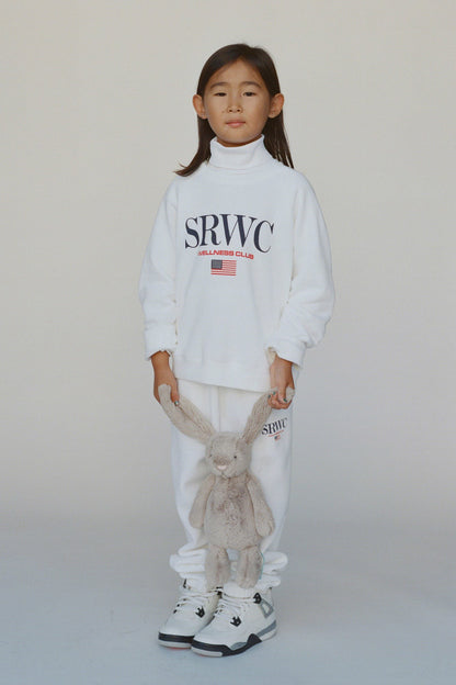 Nautical Kids Sweatpant - White