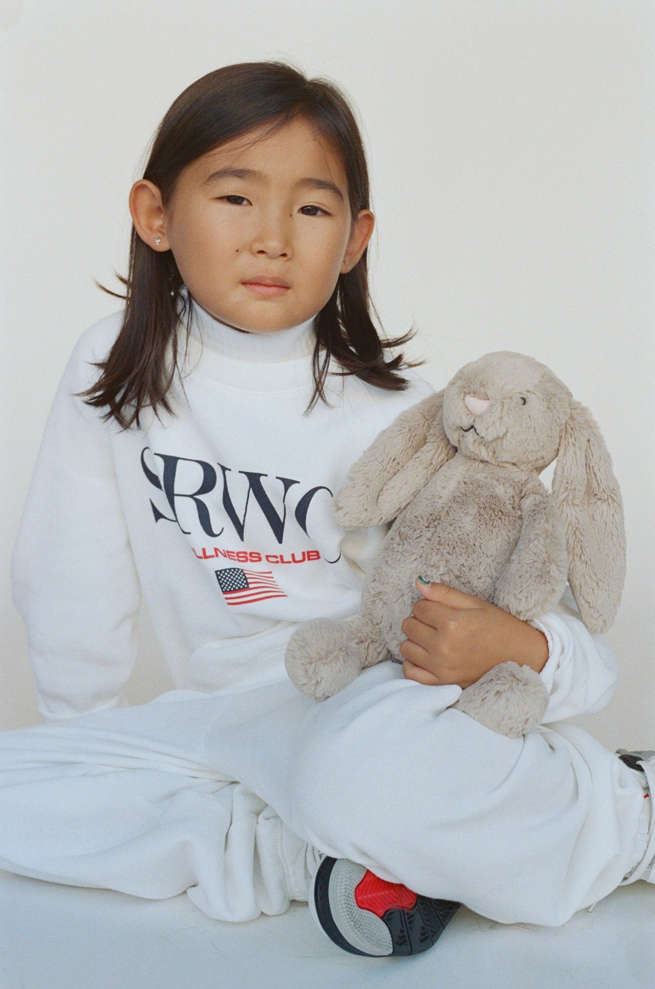 Nautical Kids Sweatpant - White