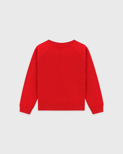 Nautical Kids Crewneck - Ruby