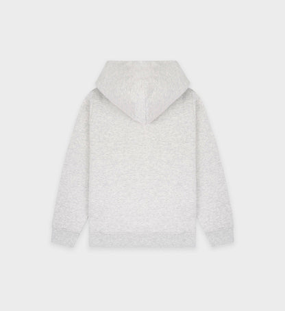 Emblem Kids Hoodie - Heather Gray/Navy