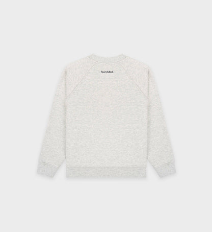 California Emblem Kids Crewneck - Heather Gray/Forest