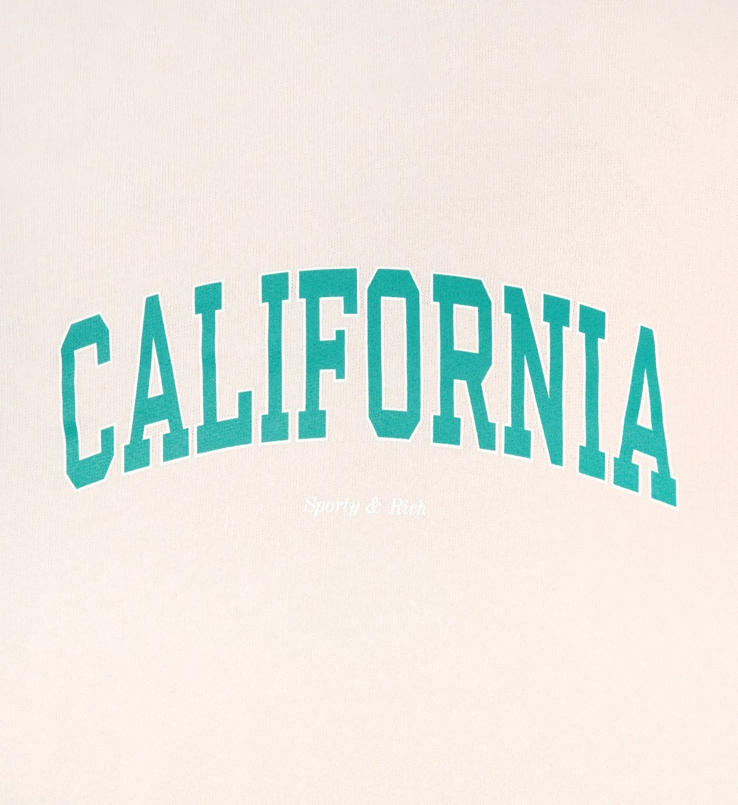 California Kids Sweatpant - Cream/Spring Green