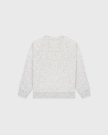 Wellness Ivy Kids Crewneck - Heather Gray/Forest