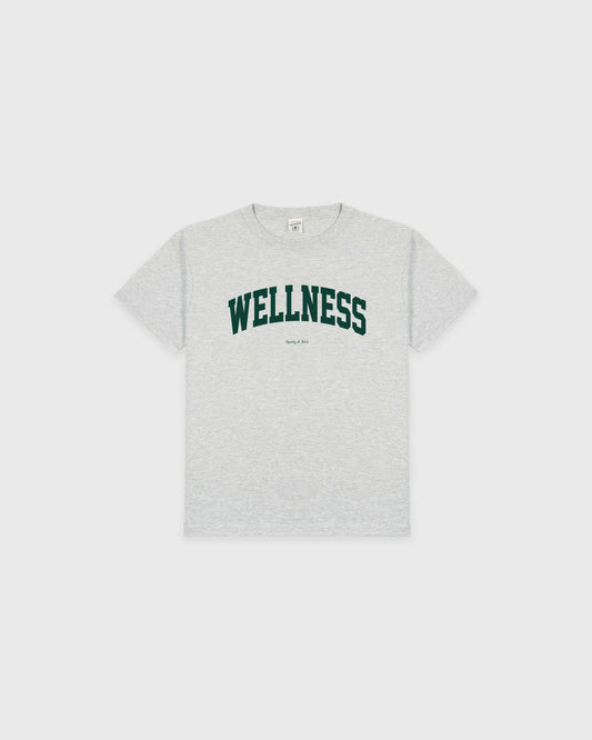 Wellness Ivy Kids T-Shirt - Heather Gray/Forest