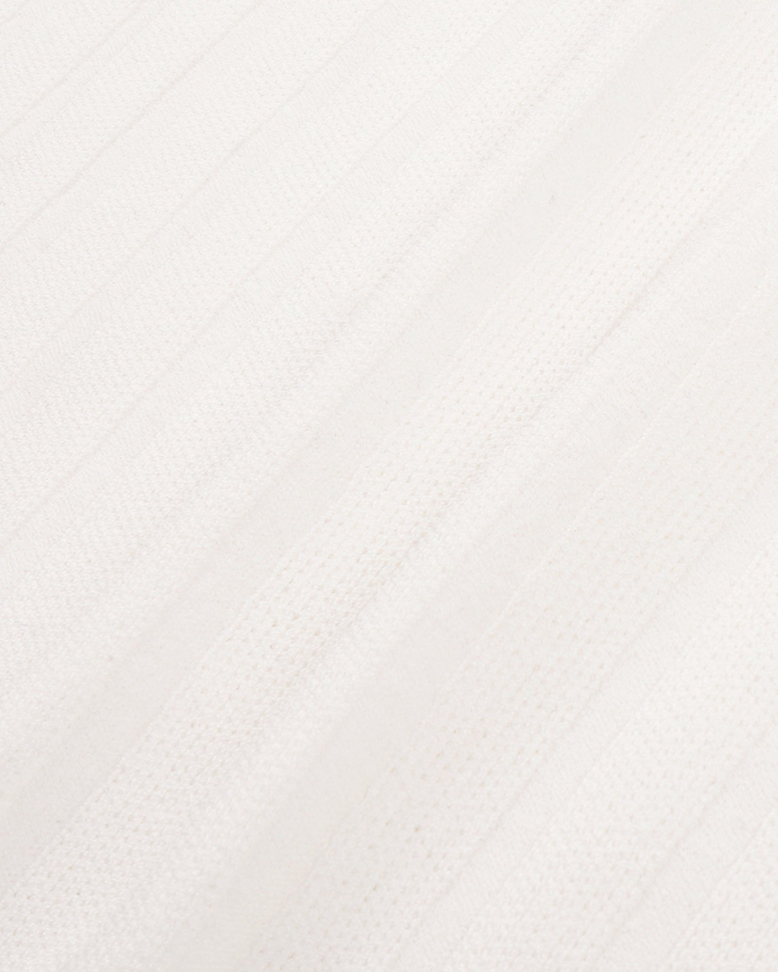 SRC Ribbed Polo - Ecru/Navy