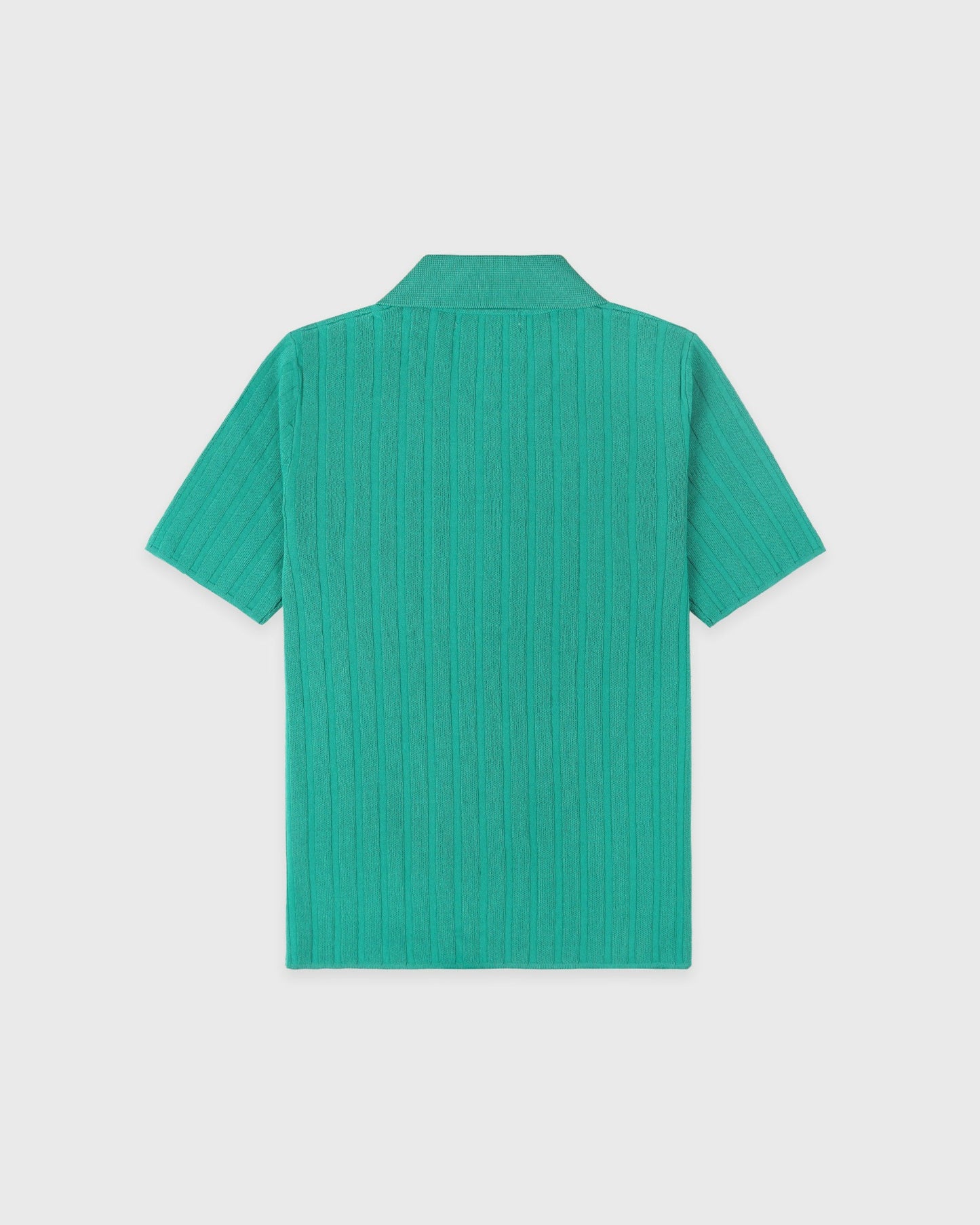 SRC Ribbed Polo - Amalfi Green/White
