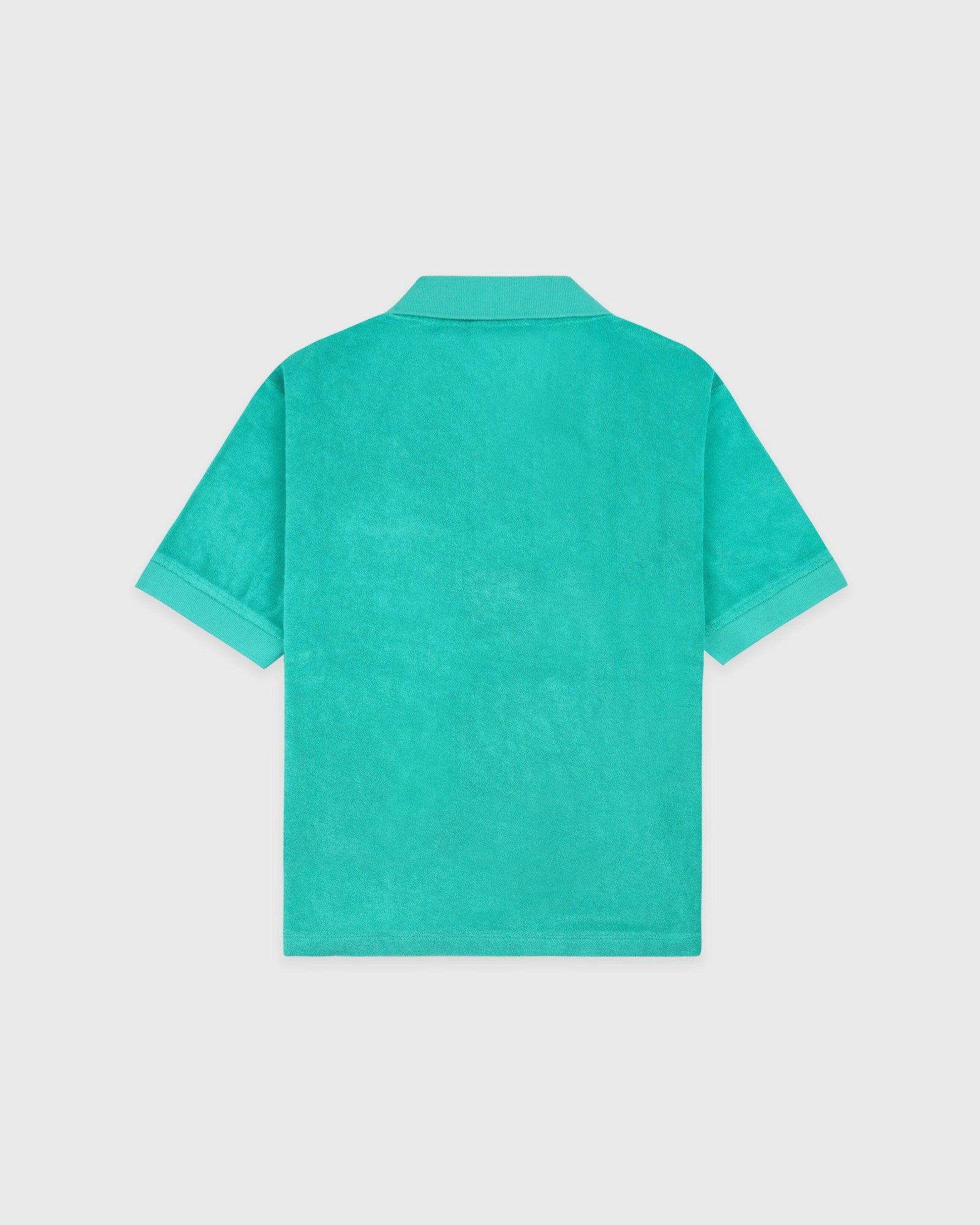 Signature Logo Terry Polo - Amalfi Green/White