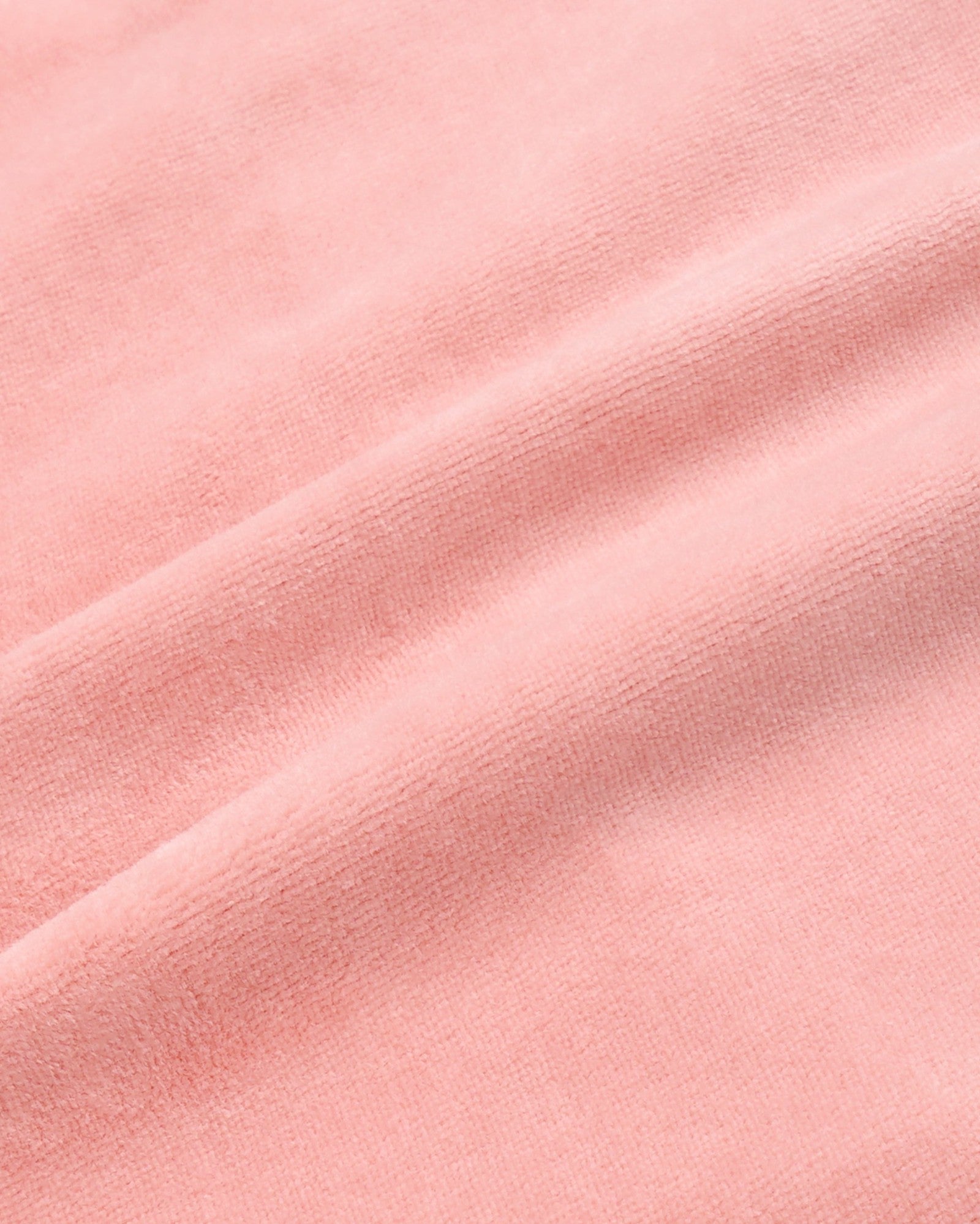 Juicy Script Velour Short - Rose