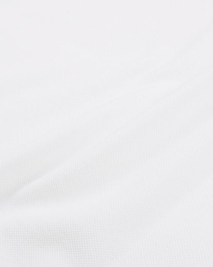 NY Crest Pique Polo - White