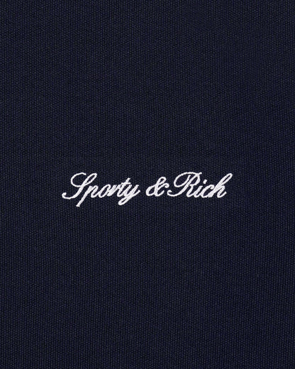 Signature Logo Retro Track Short - Dark Navy