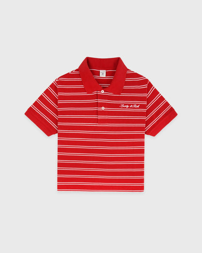 Signature Logo Polo - Ruby
