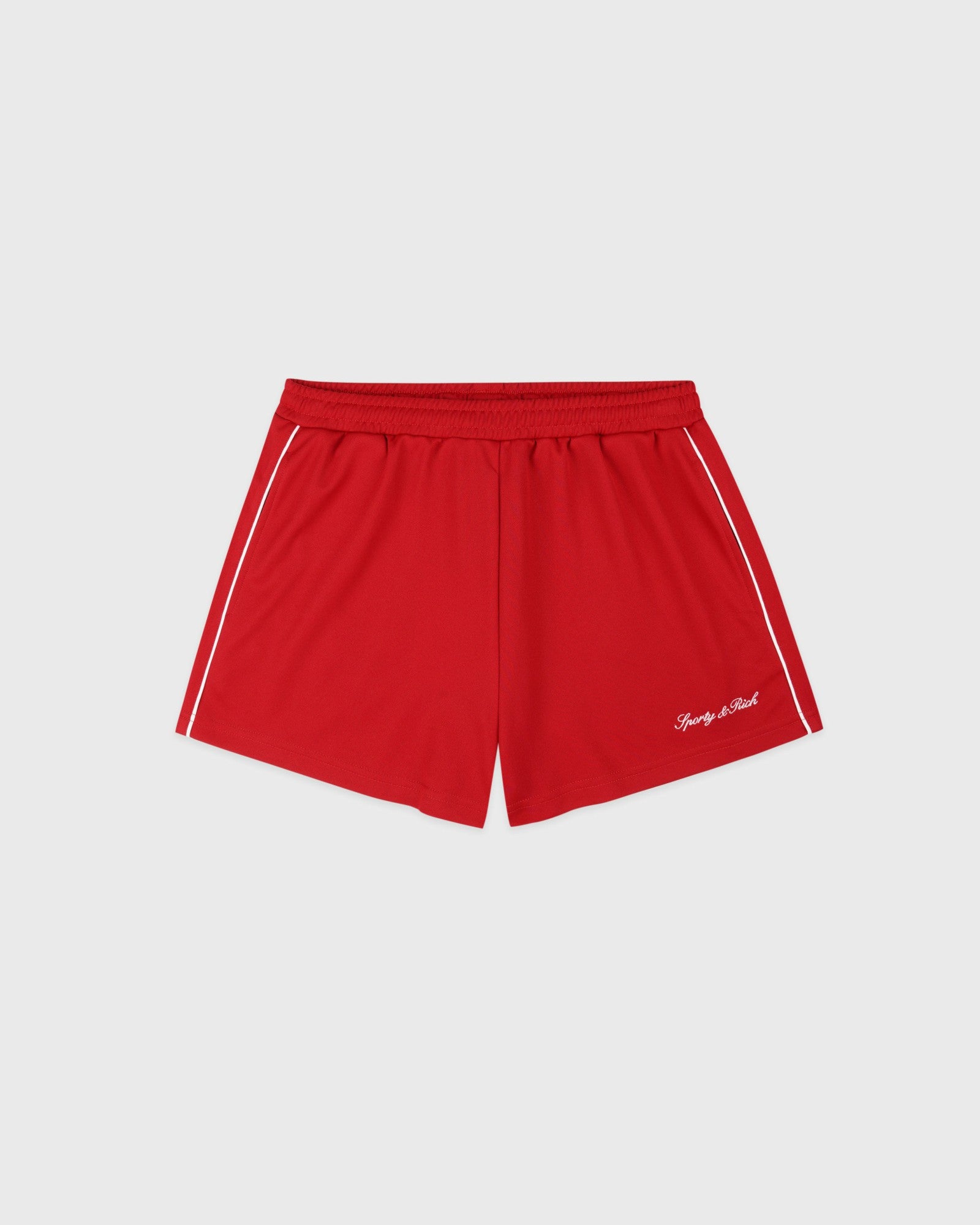 Signature Logo Retro Track Short - Ruby