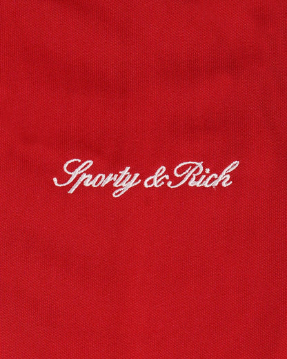 Signature Logo Retro Track Short - Ruby