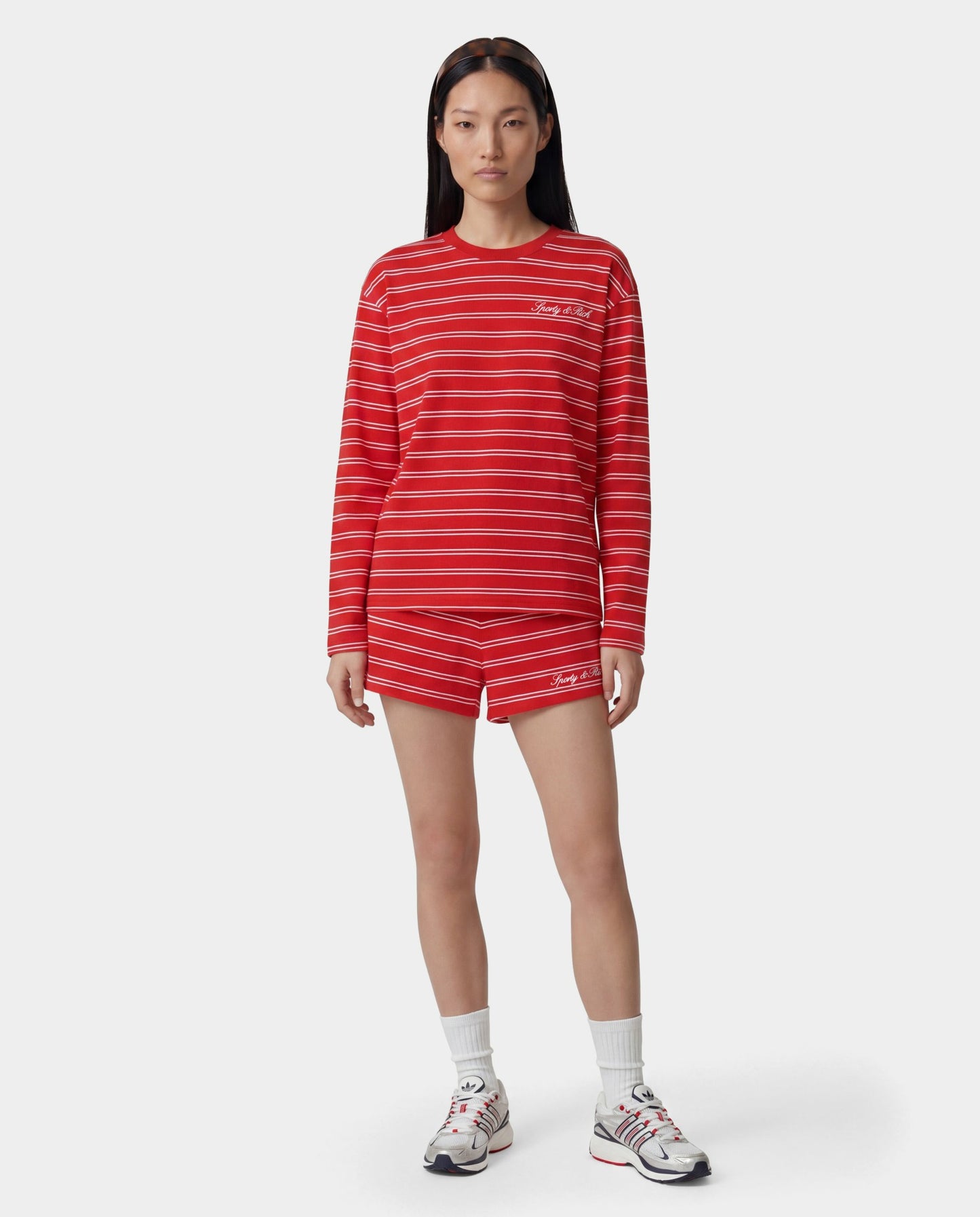 Signature Logo Easy Longsleeve - Ruby
