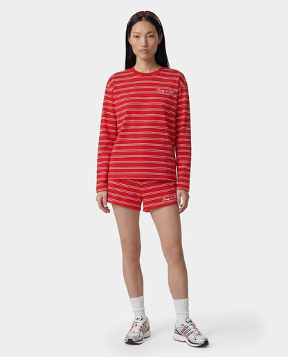Signature Logo Easy Longsleeve - Ruby