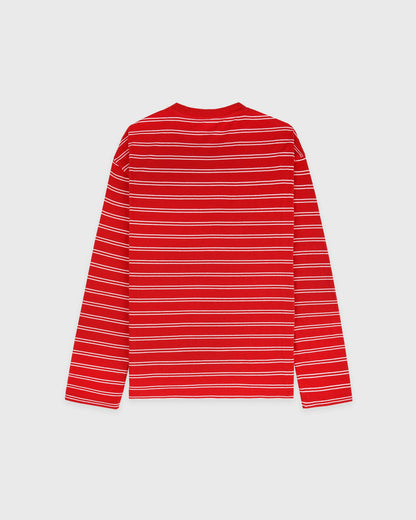 Signature Logo Easy Longsleeve - Ruby