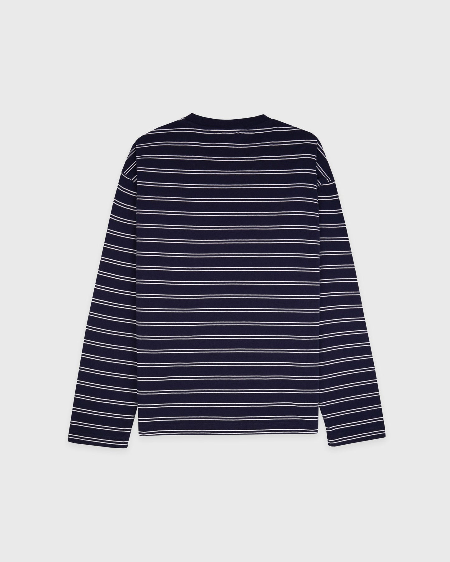 Signature Logo Easy Longsleeve - Dark Navy