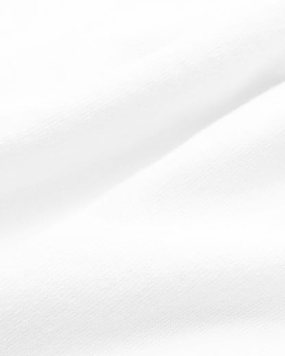 Signature Logo Block Crewneck - White