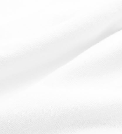Health Is Wealth Soft Cropped Hoodie - White/Navy