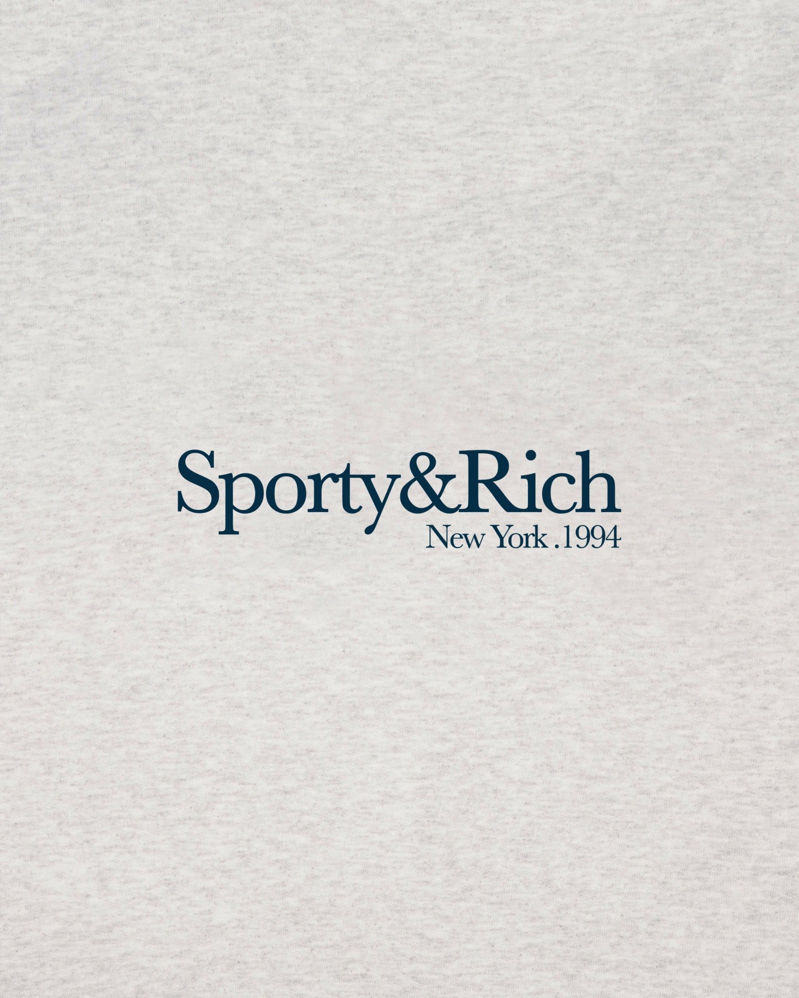 Run Club Crewneck - Heather Gray/Navy