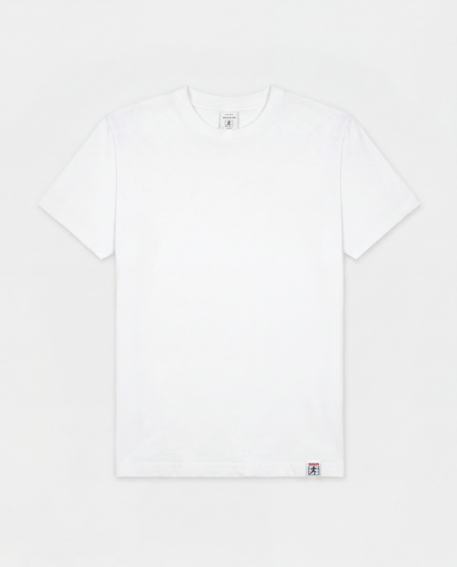 Bold Runner Essential Tee - White