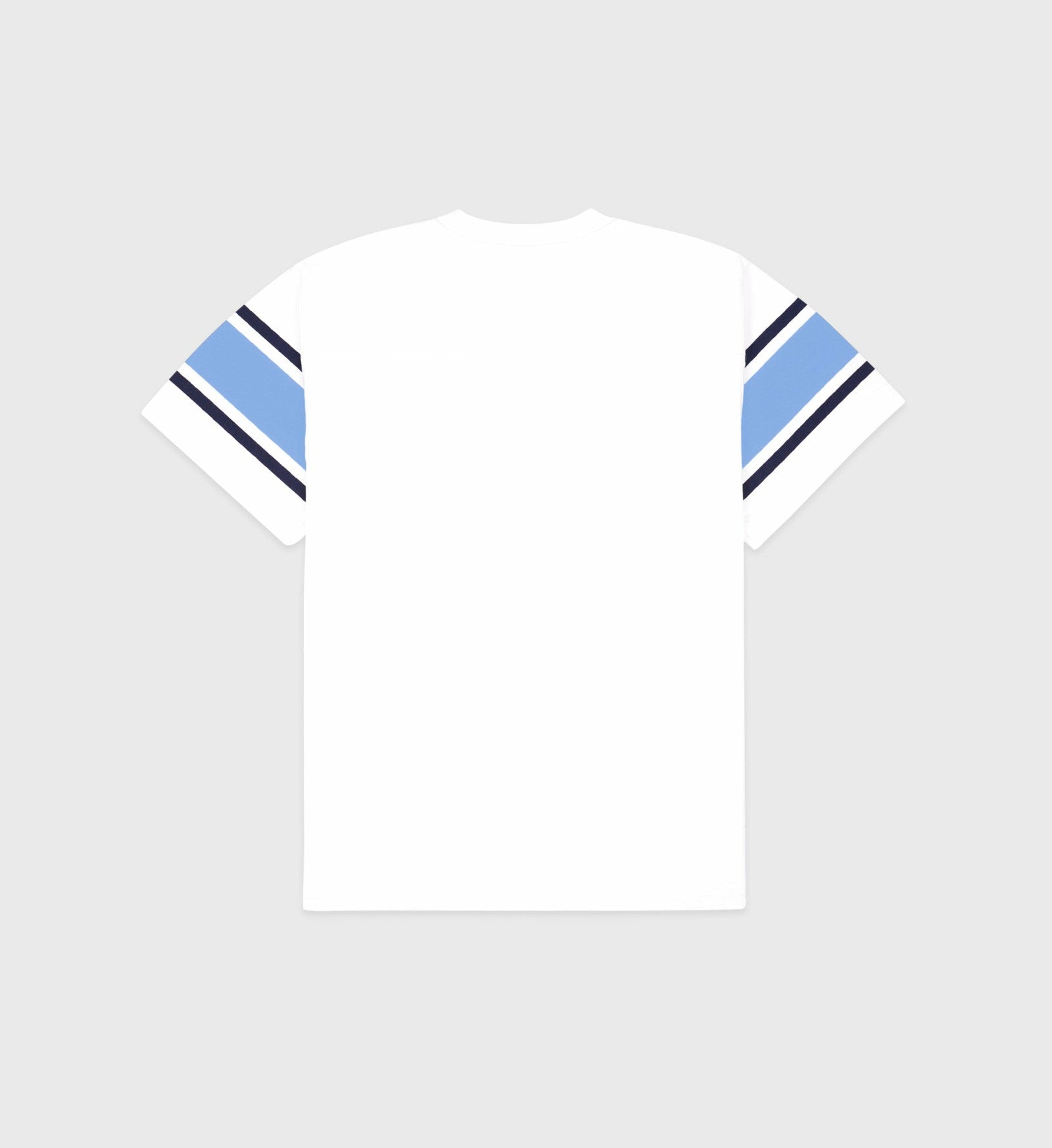 Wellness 94 Rugby Tee - White/Flax blue/Navy