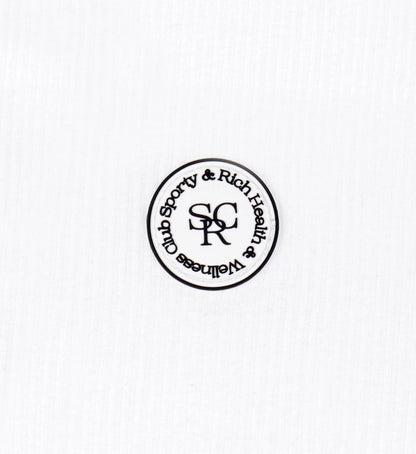 SRHWC Ribbed Tank - White/Black