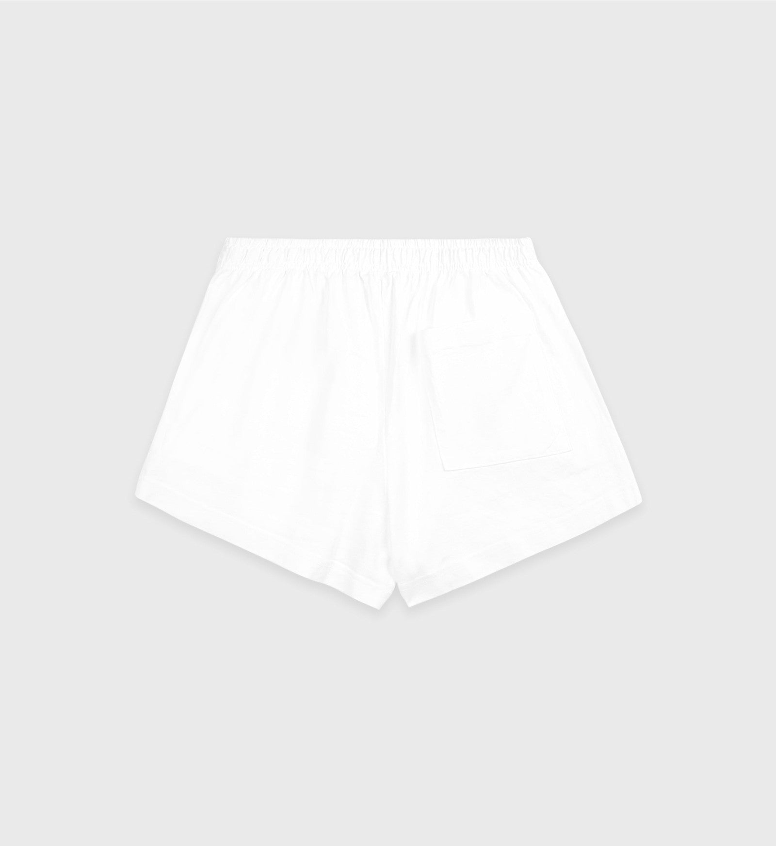 Serif Logo Soft Disco Short - White/Navy