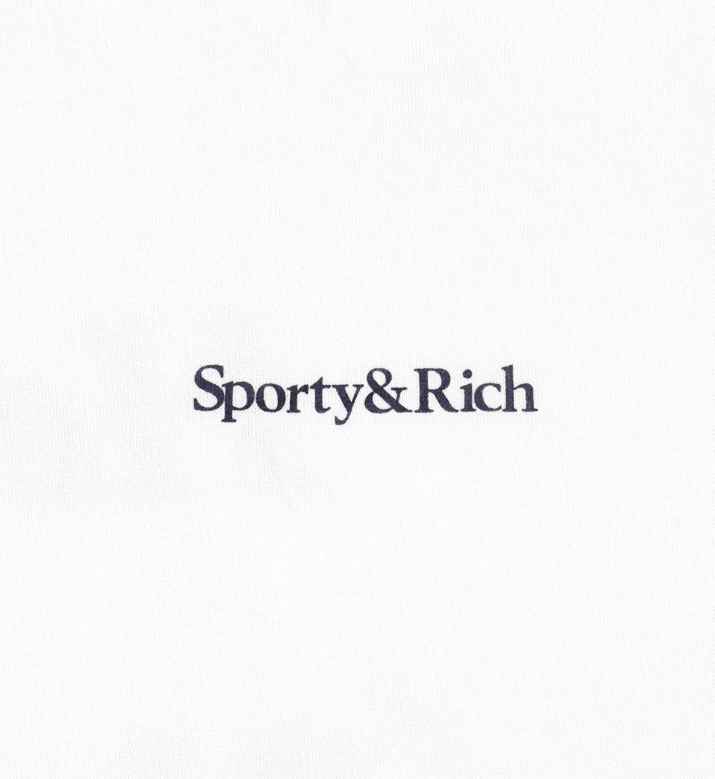 Serif Logo Soft Disco Short - White/Navy