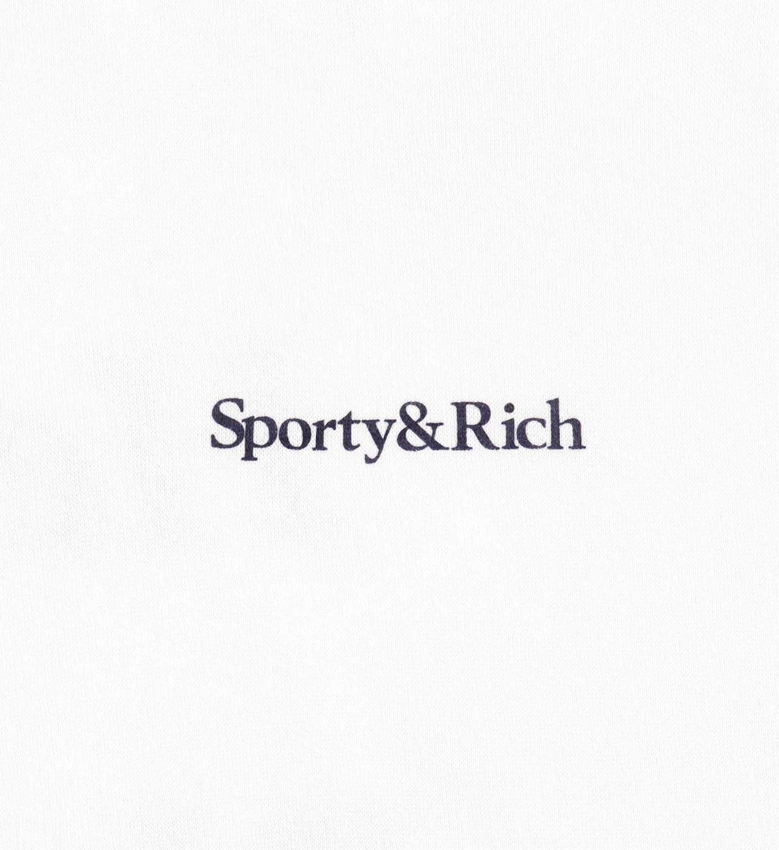 Serif Logo Soft Disco Short - White/Navy