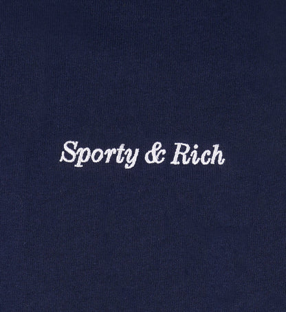 Eden Crest Disco Short - Navy/White